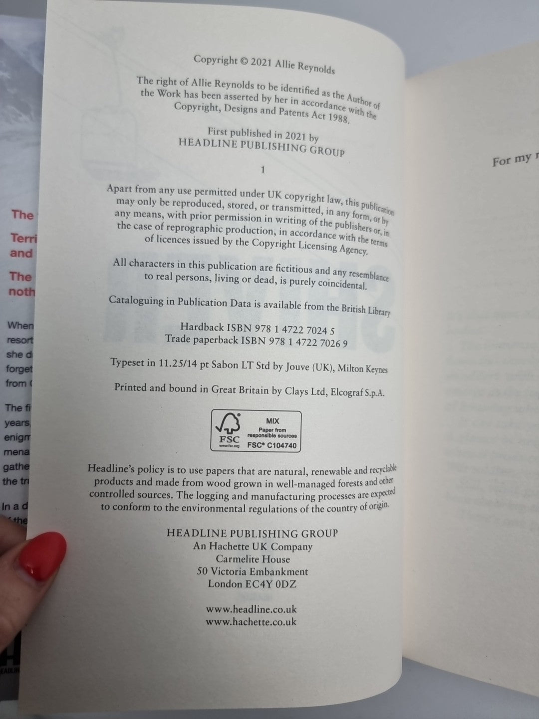 Shiver - Allie Reynolds 1st Edition