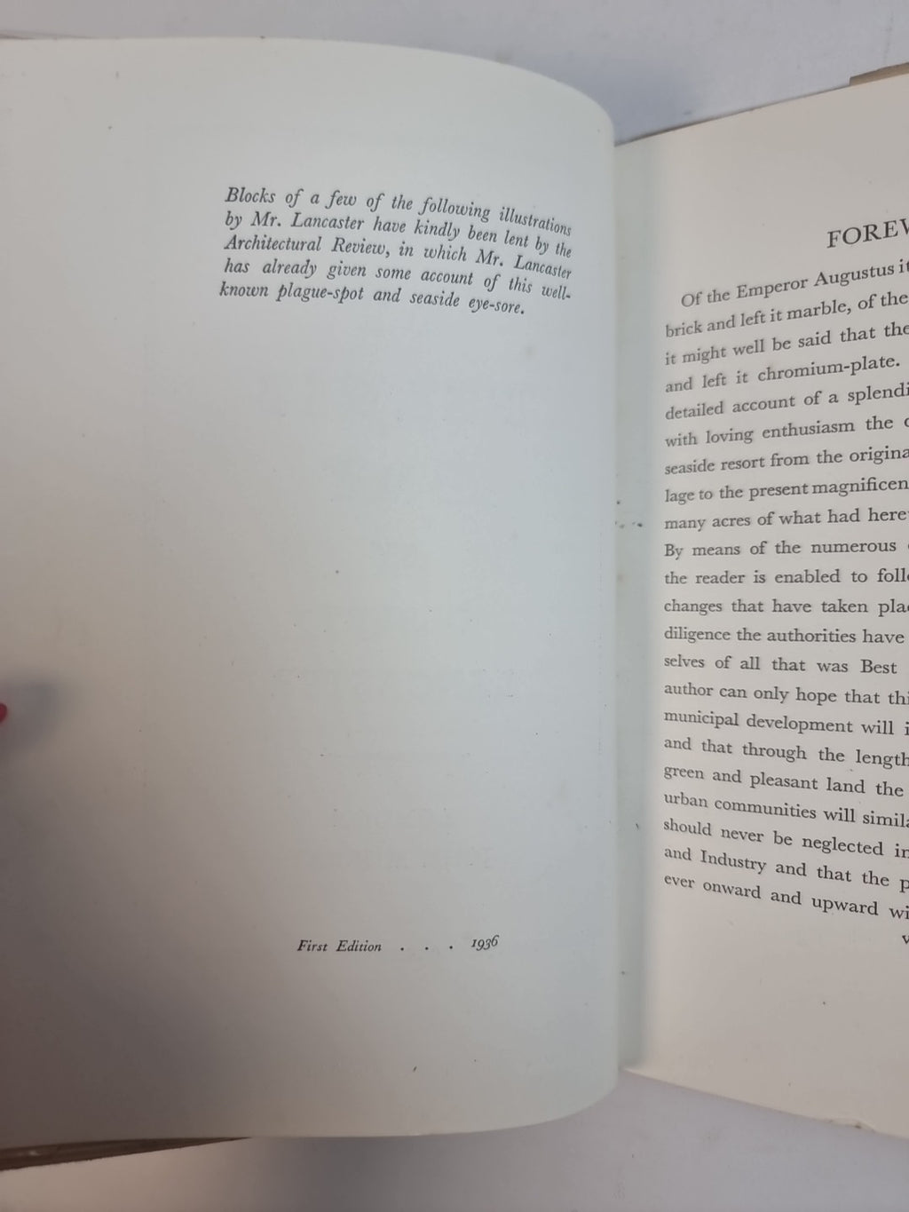 Progress at Pelvis Bay, Osbert Lancaster — First Edition, FINE