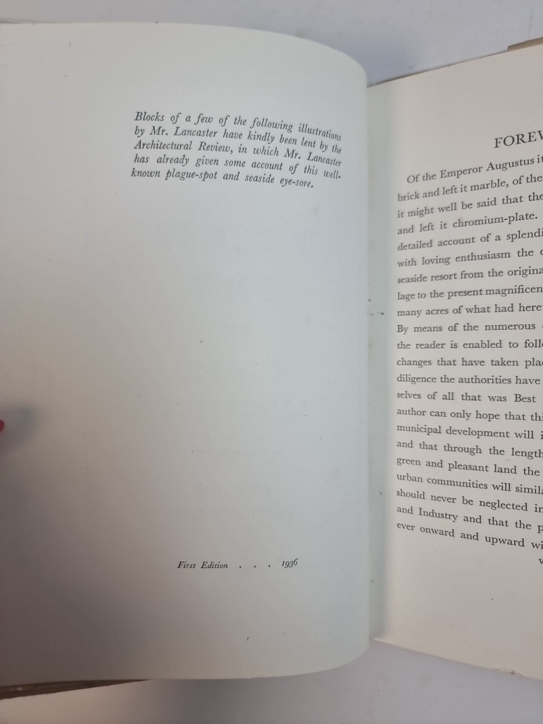 Progress at Pelvis Bay, Osbert Lancaster — First Edition, FINE
