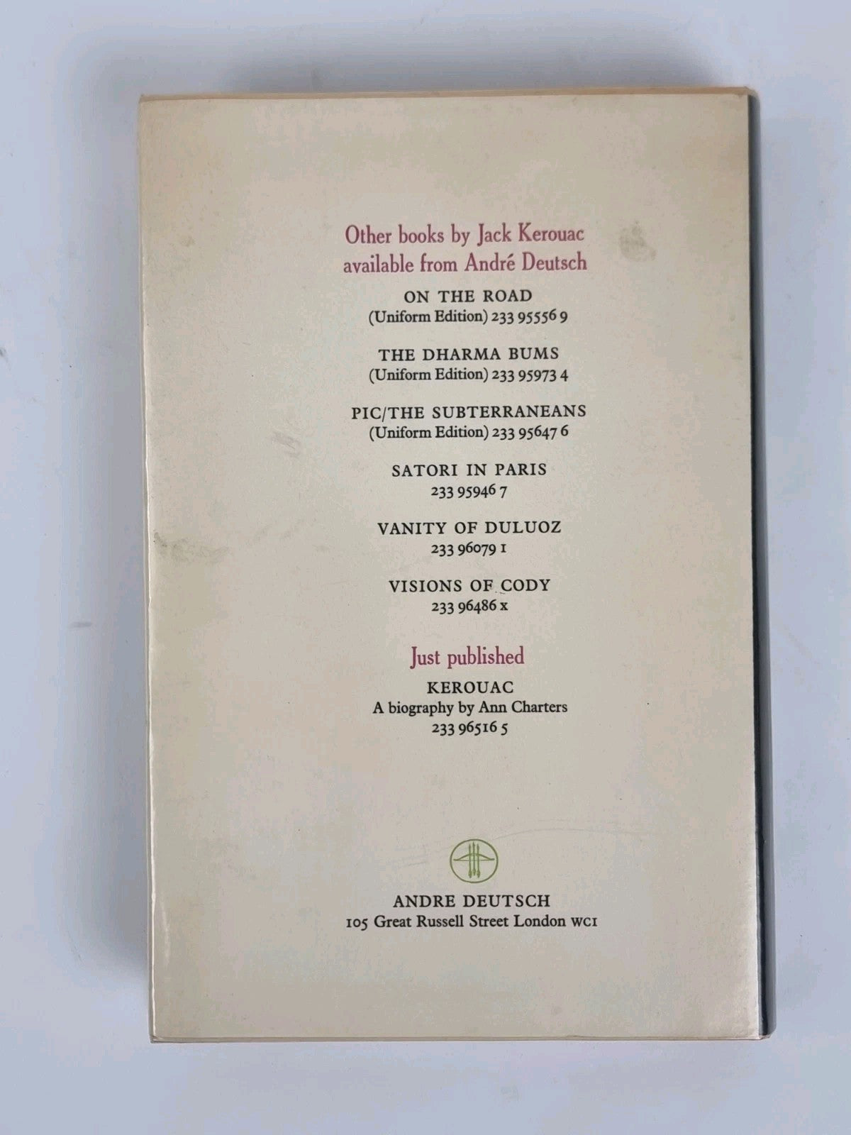 Maggie Cassidy, Jack Kerouac - First Edition