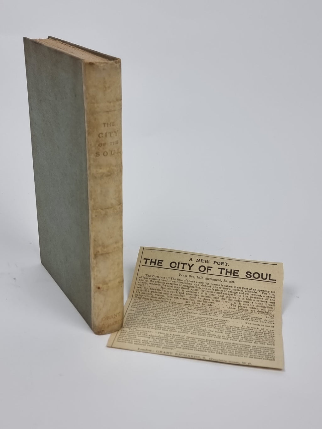 The City Of The Soul by Douglas Alfred Bruce Lord. Fine 1899 1st Edition
