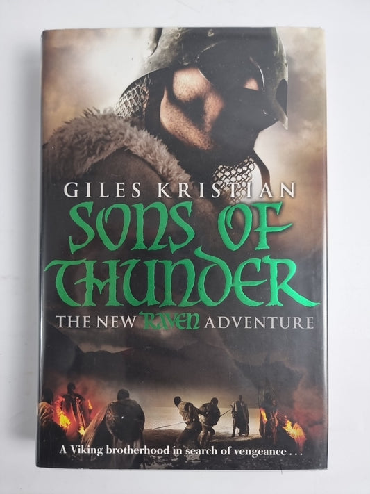 Raven: Sons of Thunder by Giles Kristian (Hardcover, 2010) 1st Edition New