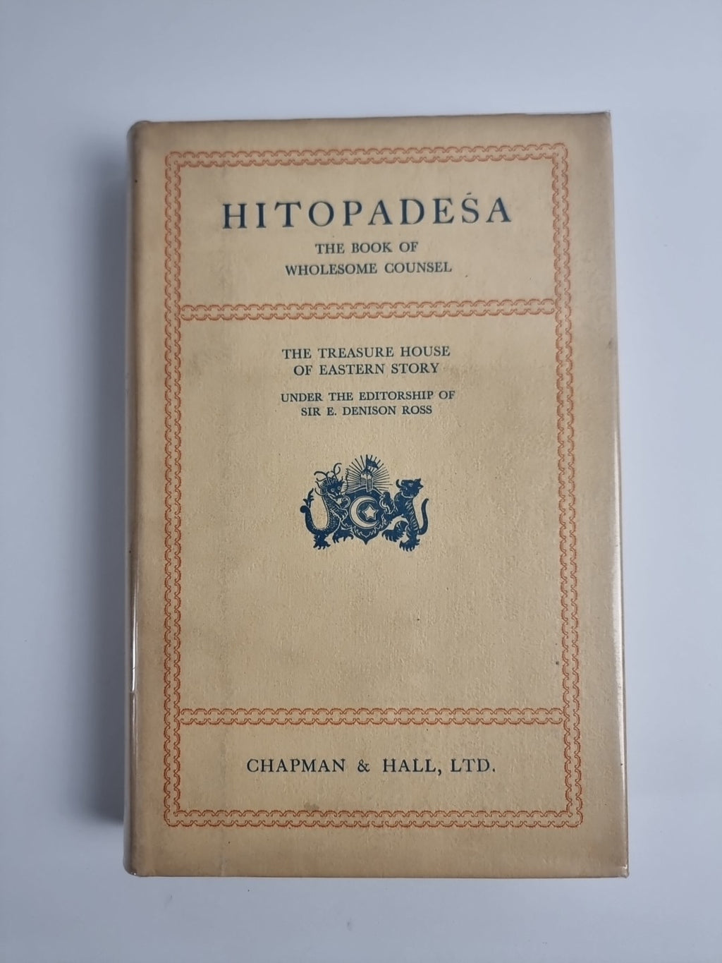 Hitopadesa The Book Of Wholesome Counsel 1 Of 50 Signed Limited edition 