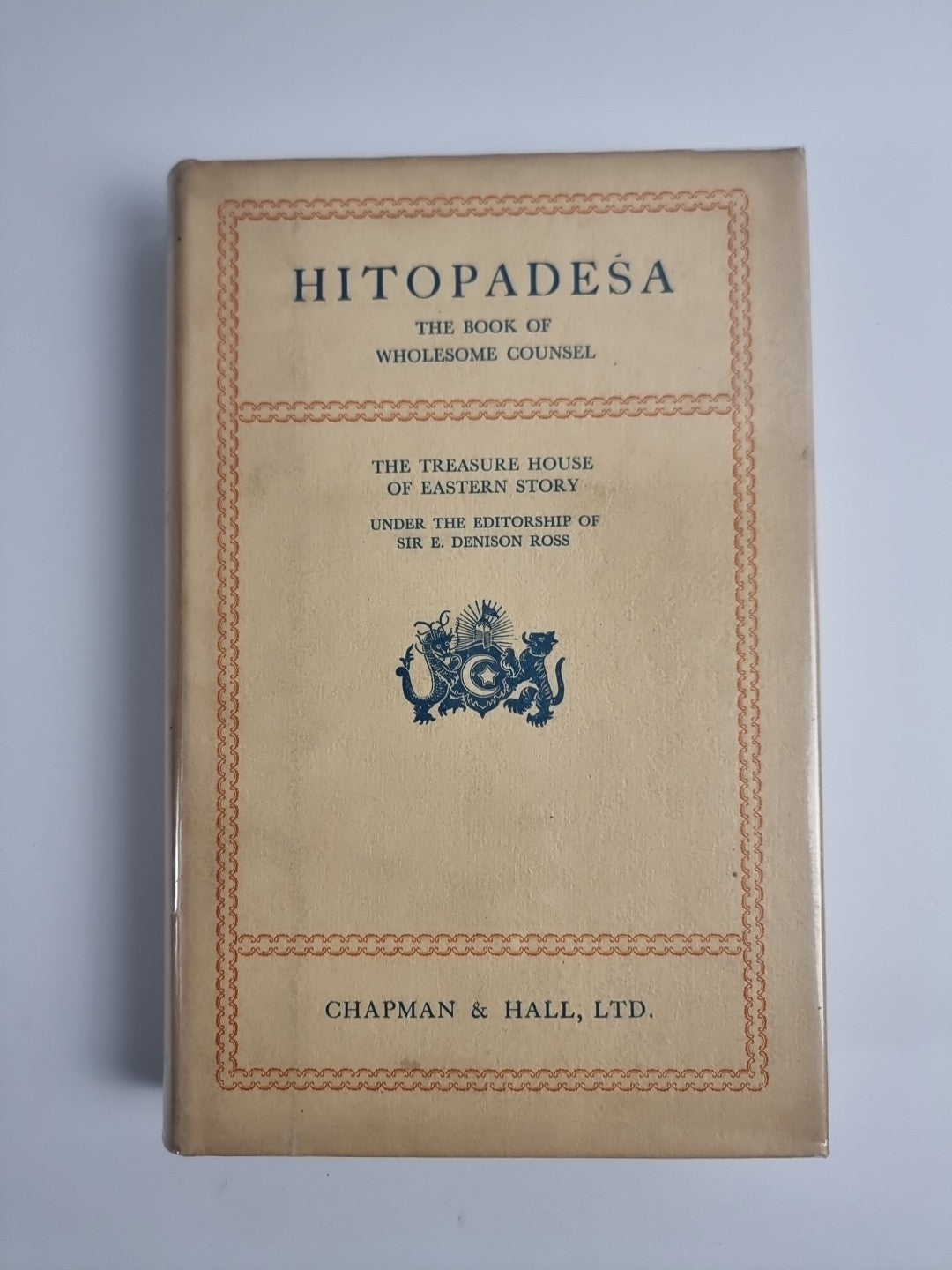 Hitopadesa The Book Of Wholesome Counsel 1 Of 50 Signed Limited edition 