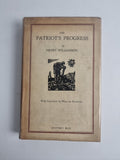 The Patroit's Progress, Henry Williamson — First Edition
