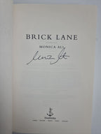 Monica ALI Brick Lane SIGNED Copy 2003 Hardback DJ