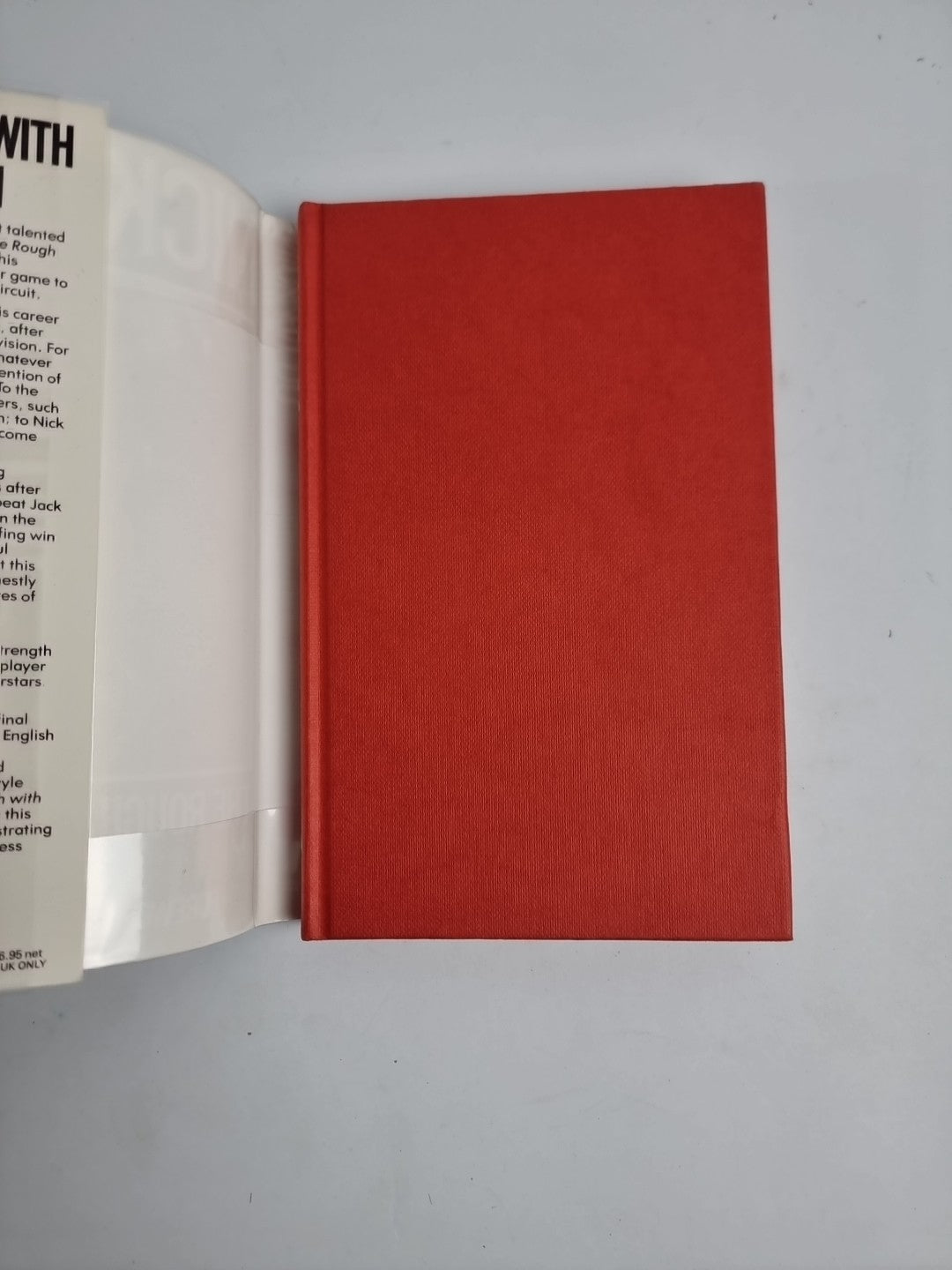 Nick Faldo, Rough with the Smooth: Breaking into Pro Golf.  Signed 1st Edition 