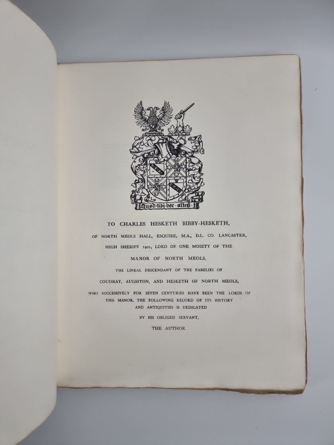 A History of the Parish of North Meols, in the Hundred of West, 1st Edition 