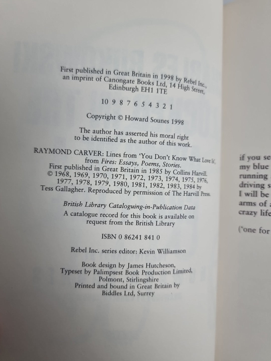 Locked in the Arms of a Crazy Life: By Howard Sounes. 1st Edition New & unread