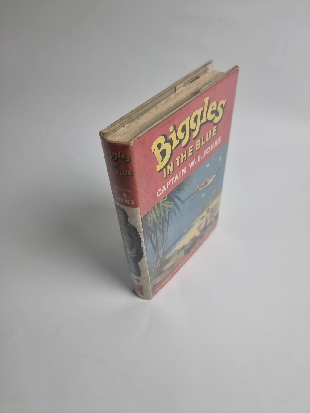 Biggles In The Blue, Captain W.E. Johns — First Edition, Second Impression