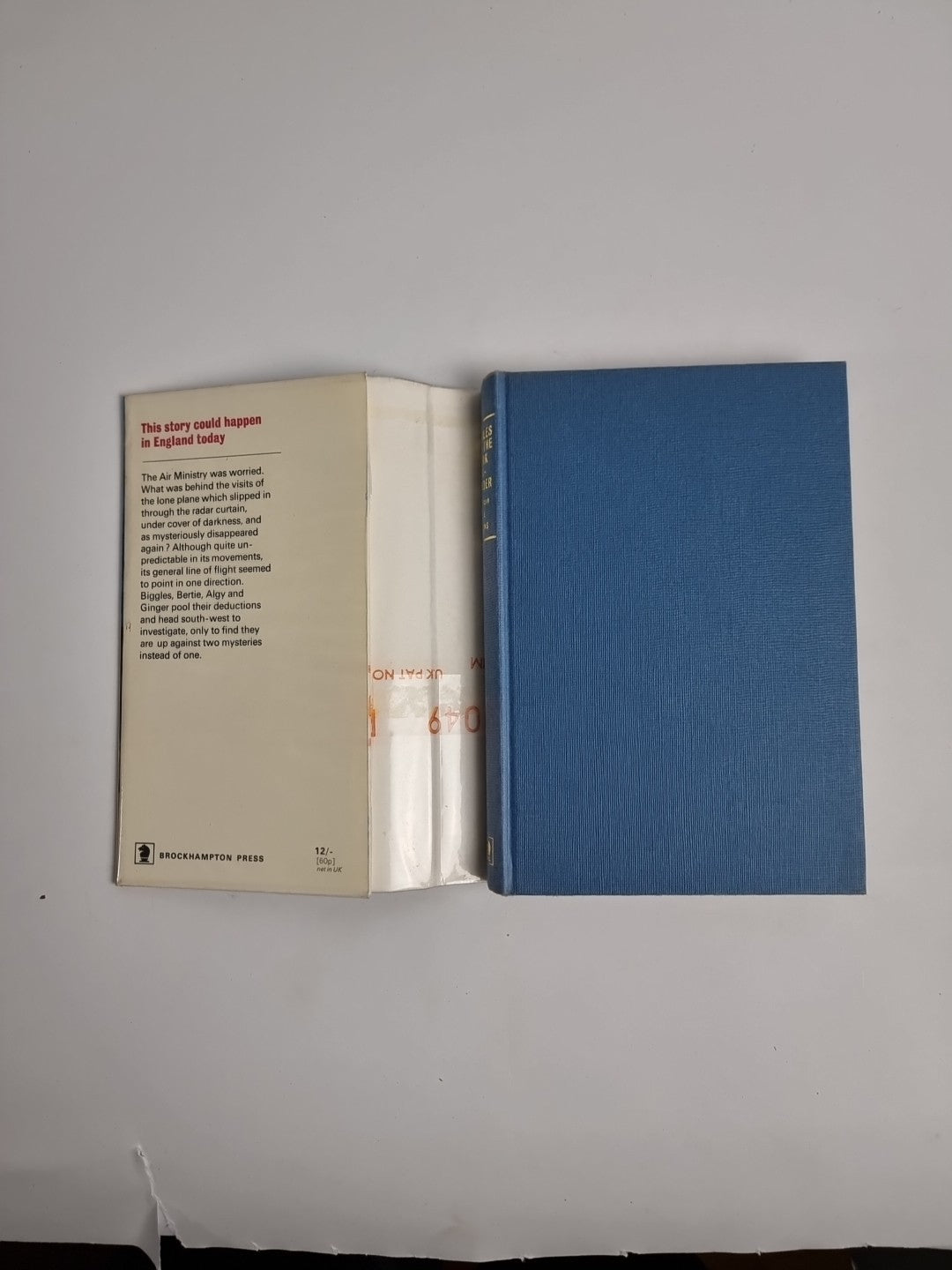 Captain W E Johns - Biggles and the Dark Intruder - HB 1st Edition 1970 Fine Con