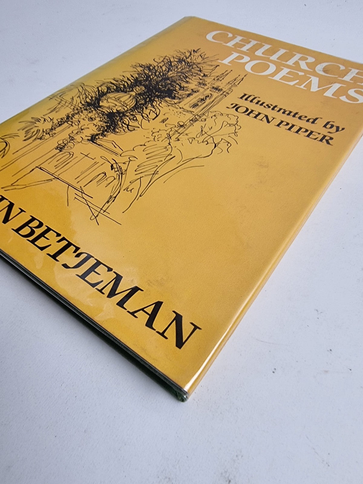 Church Poems, John Betjeman, Illustrated by John Piper — First Edition