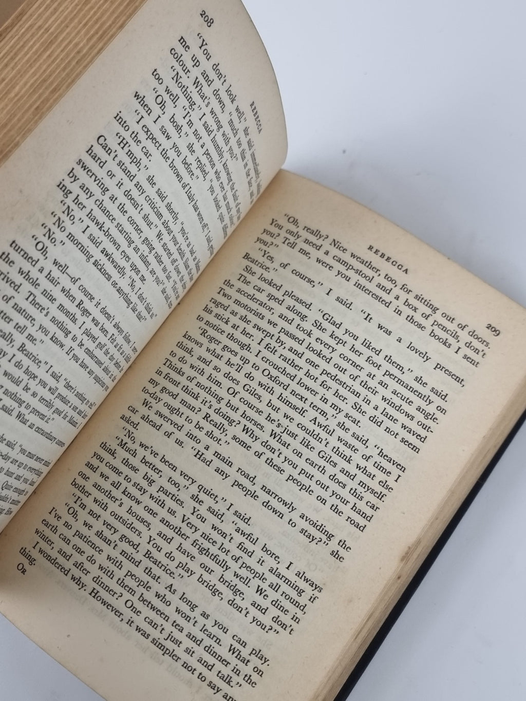 Rebecca, Daphne Du Maurier - First Edition