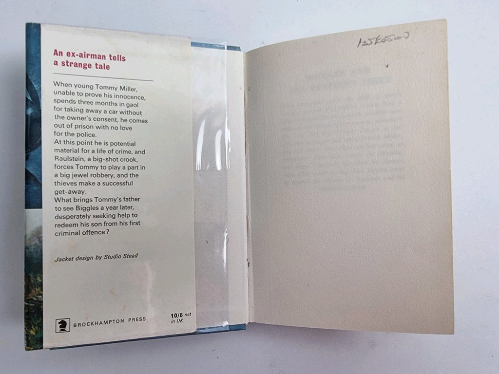 Biggles and the Penitent Thief, Captain W.E. Johns — First Edition, AS NEW