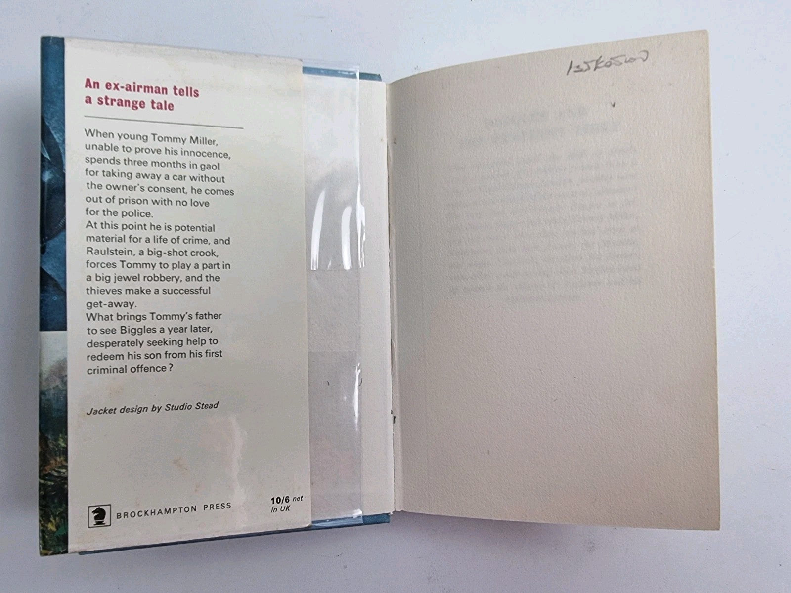 Biggles and the Penitent Thief, Captain W.E. Johns — First Edition, AS NEW