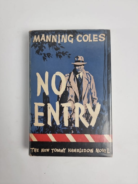 No Entry by Manning Coles Rare 1958 First Edition Fine Condition 