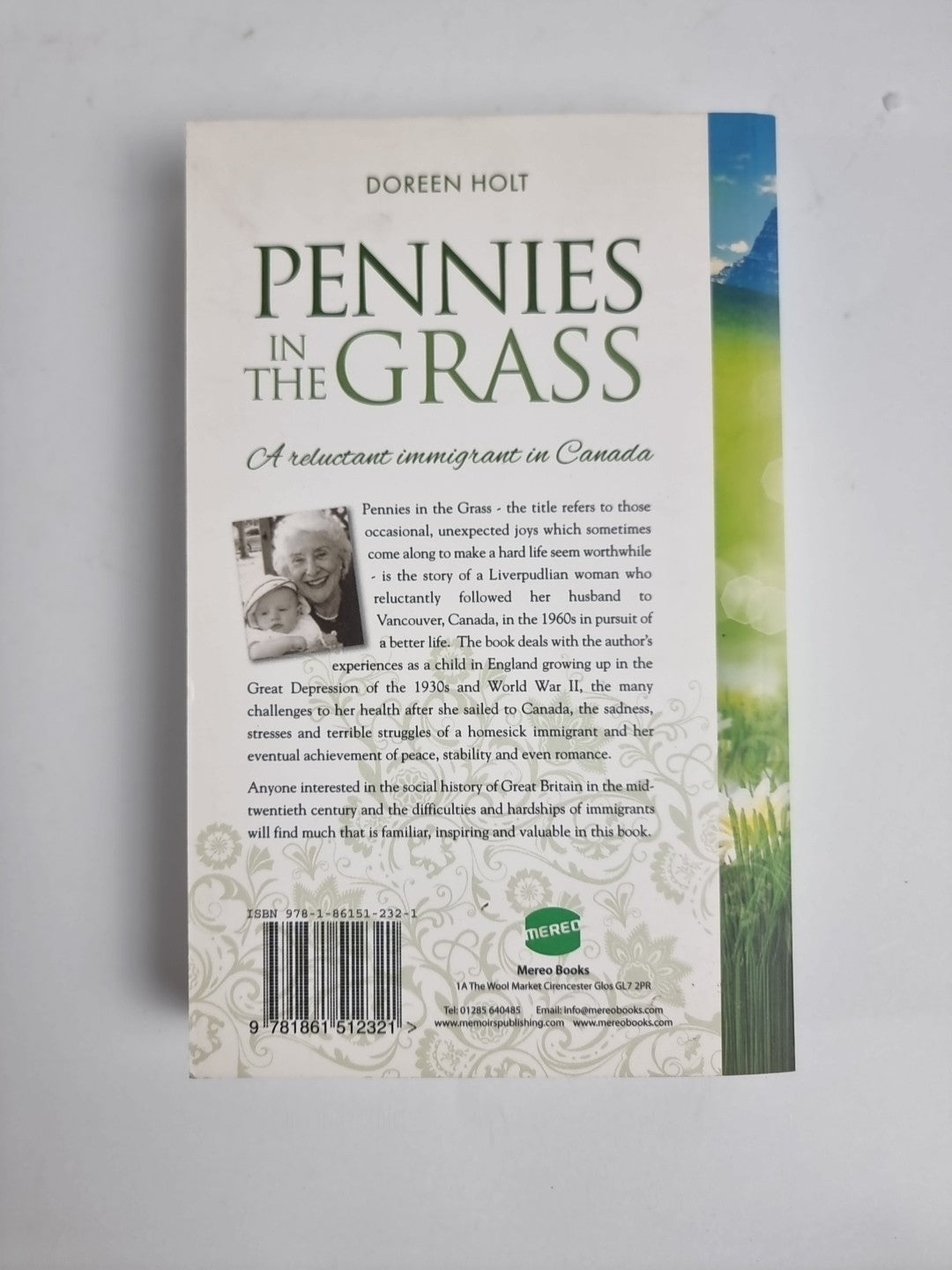 Pennies in the Grass by Doreen Holt Paperback SIGNED 1st Edition NEW