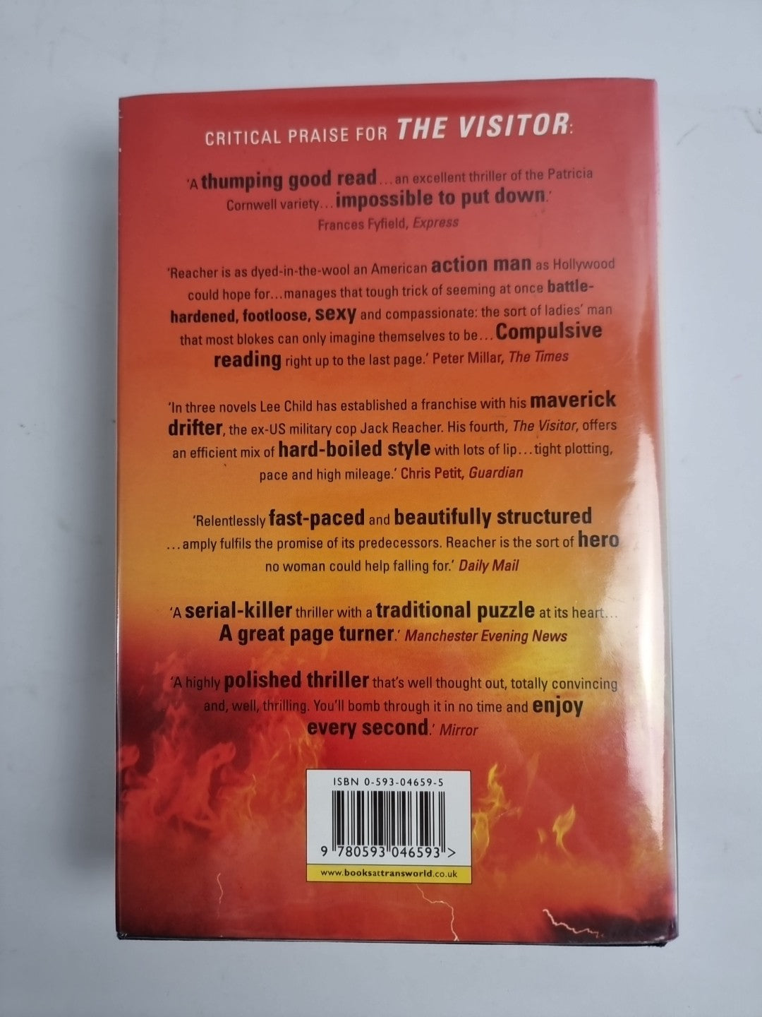 Echo Burning by Lee Child (Hardcover, 2001) 1st Edition New