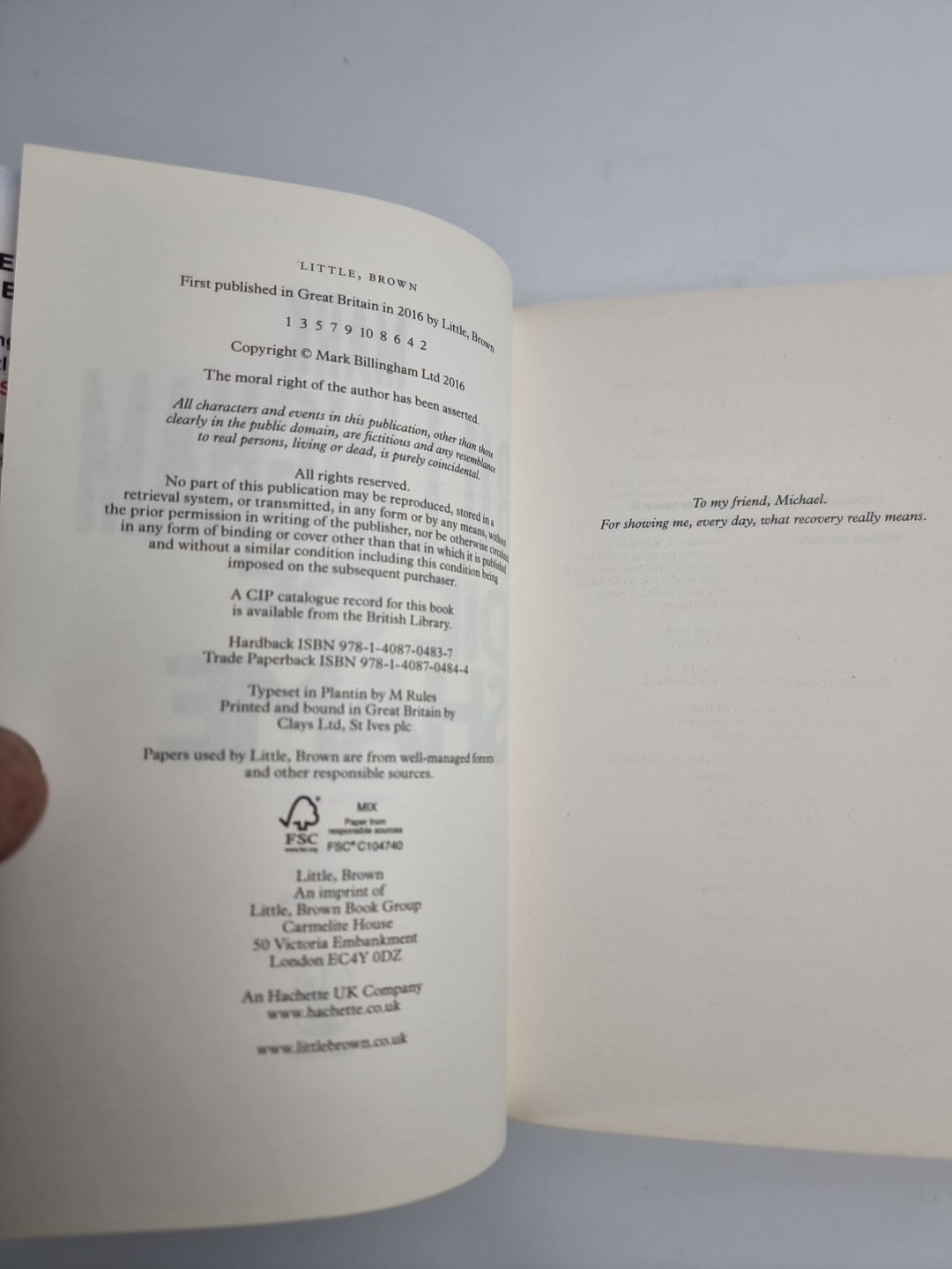 Die of Shame:  Hardback By Mark Billingham 1st Edition NEW Free Tracked Delivery