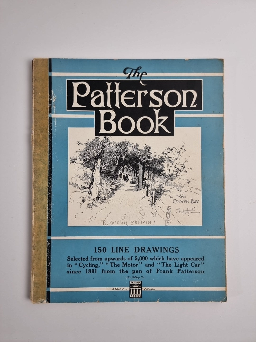 THE PATTERSON BOOK. 150 Line Drawings (Soft cover) Cycling & Biking in Britain