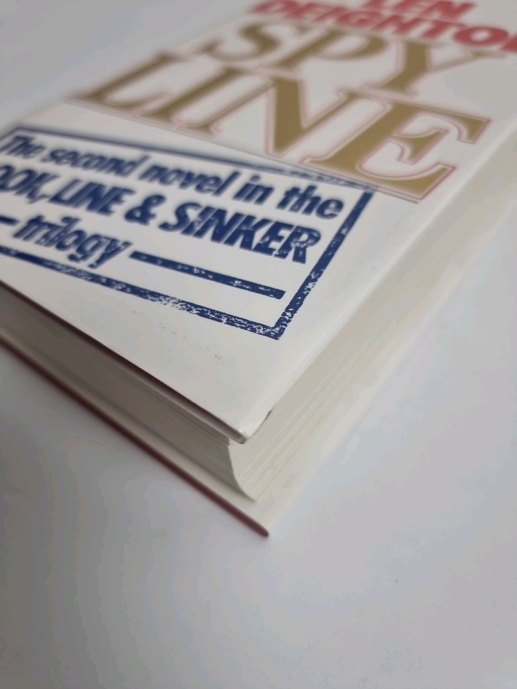 DEIGHTON Len - Spy Line Hardback DJ HB