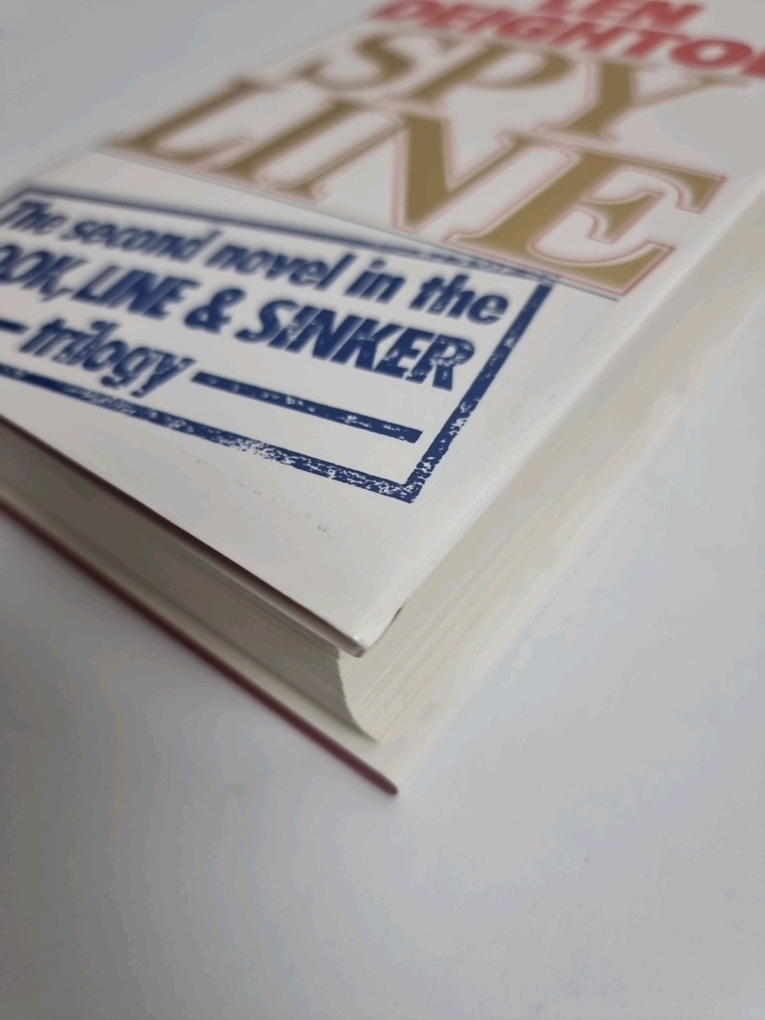DEIGHTON Len - Spy Line Hardback DJ HB