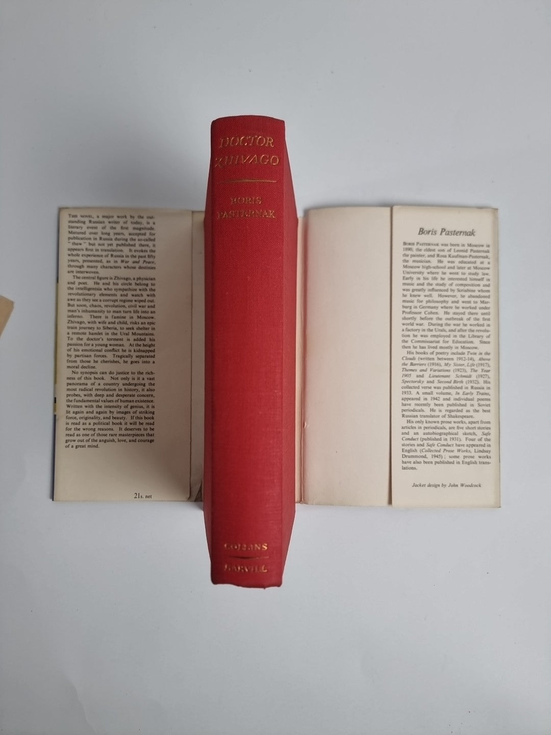 Doctor Zhivago By Boris Pasternak  1st Edition & 1st Impression Newspaper Clips 