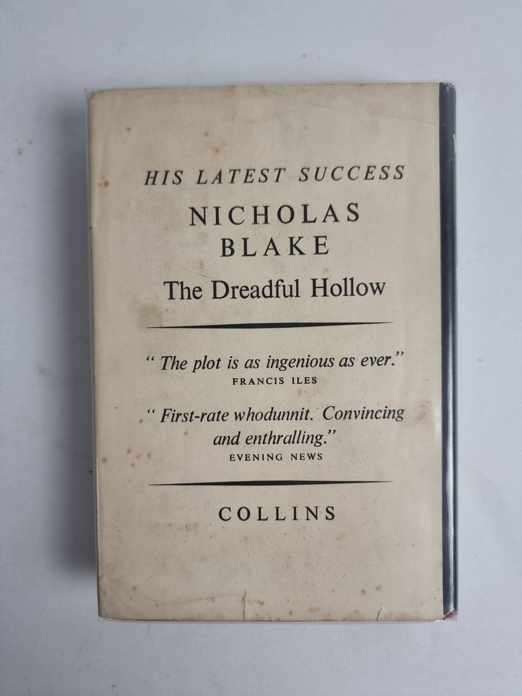 The WHisper In The Gloom, Nicholas Blake
