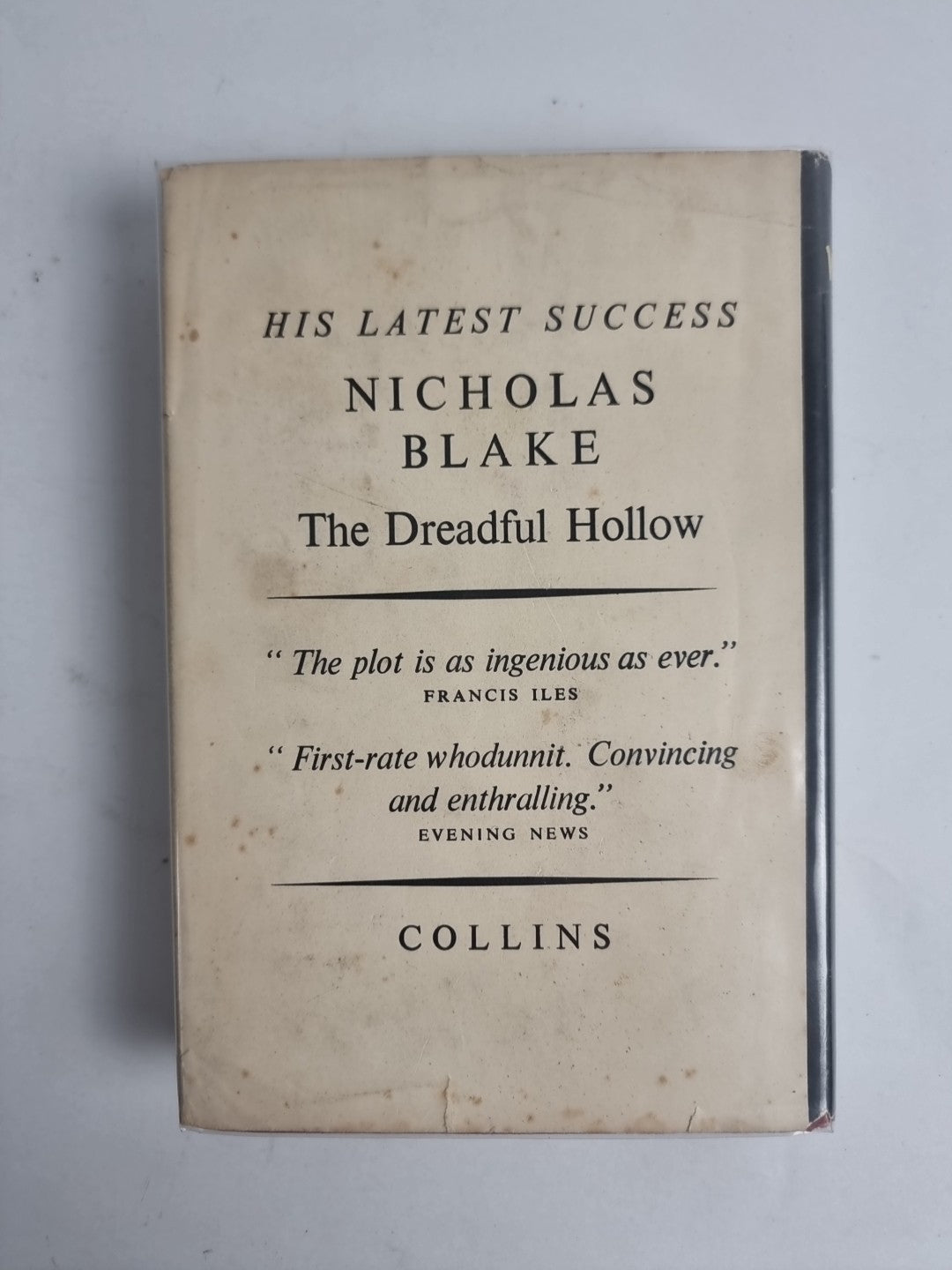 The WHisper In The Gloom, Nicholas Blake