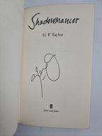 G.P Taylor Shadowmancer Hardback 1st Edition Special Edition 2003 Signed