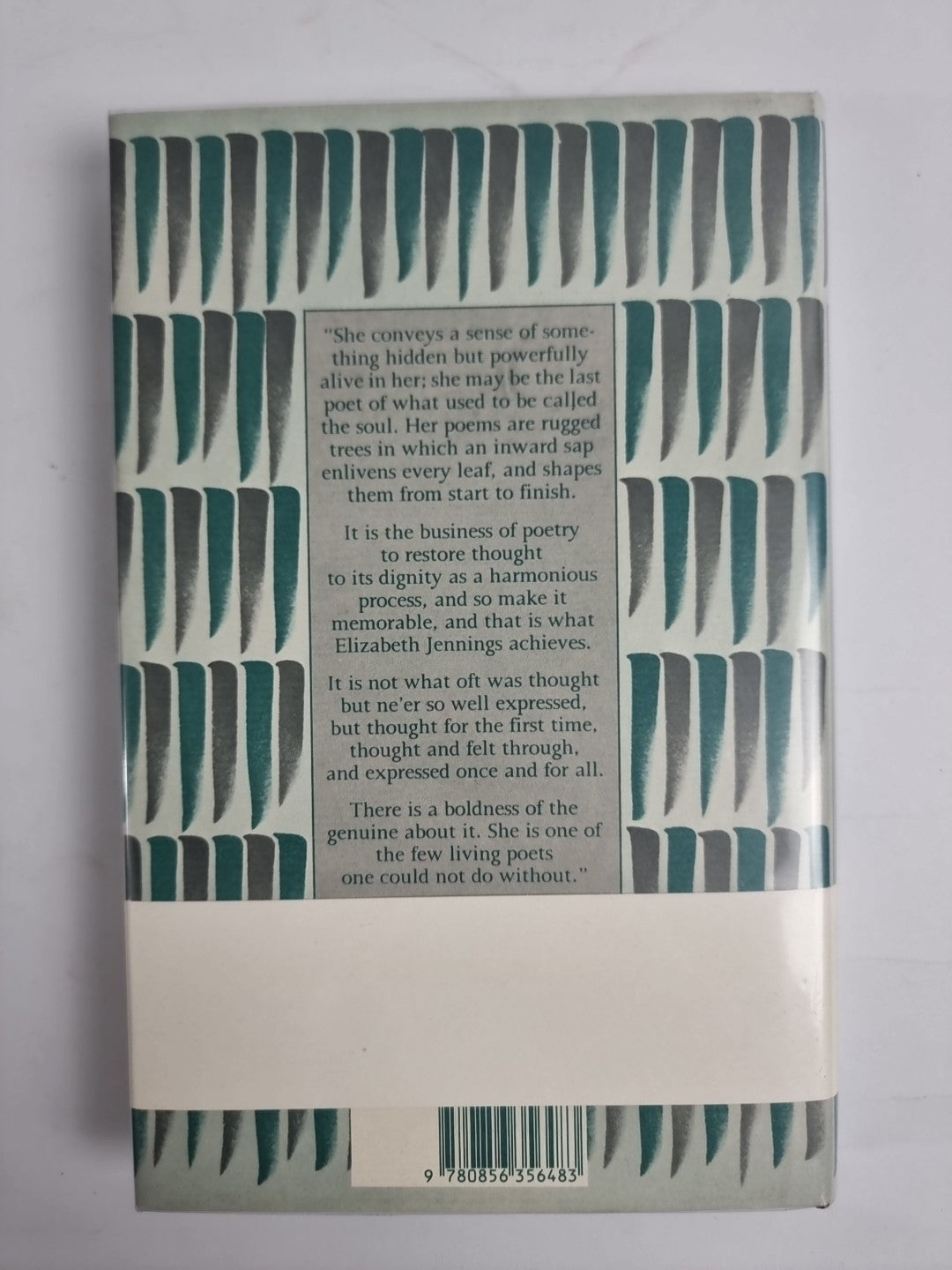 Collected Poems by Elizabeth Jennings (Hardcover, 1995) 1st edition Signed New