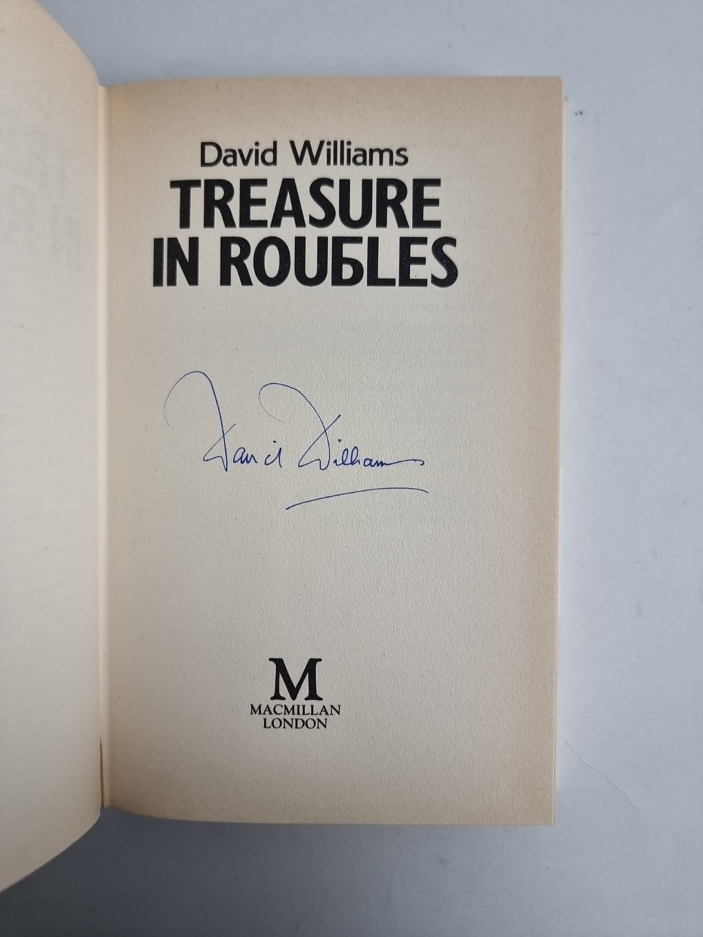 Treasure in Roubles, Williams, David, Mint condition