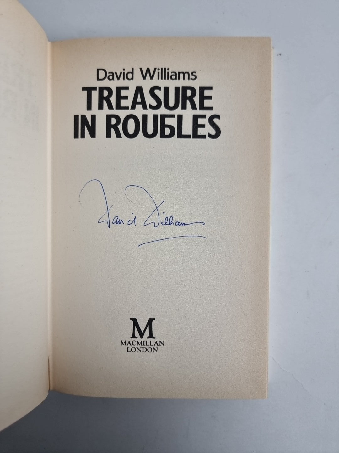 Treasure in Roubles, Williams, David, Mint condition