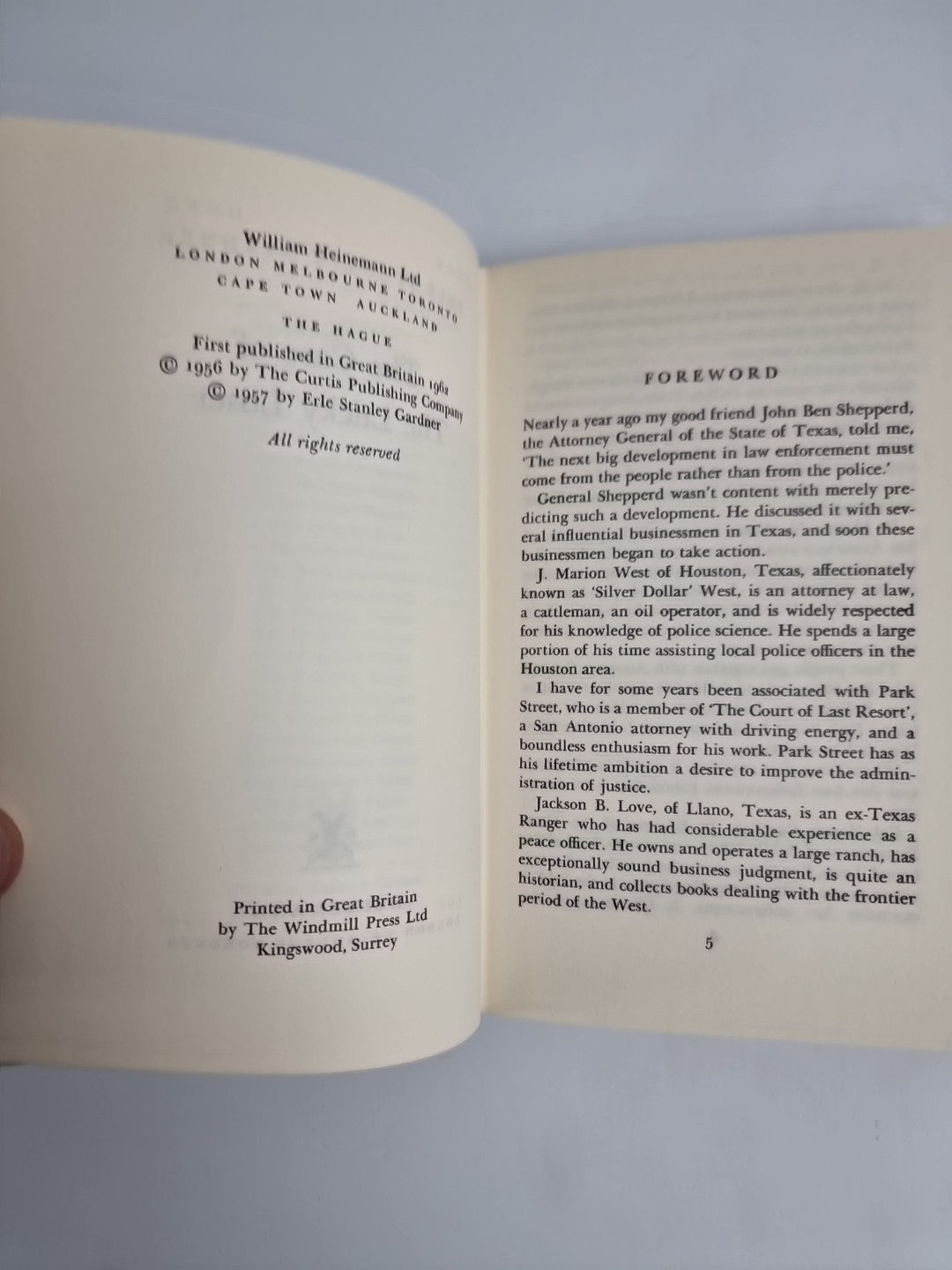 Earl Stanley Gardener: Terrified Typist & Lucky Loser Both UK 1ST EDITION fine