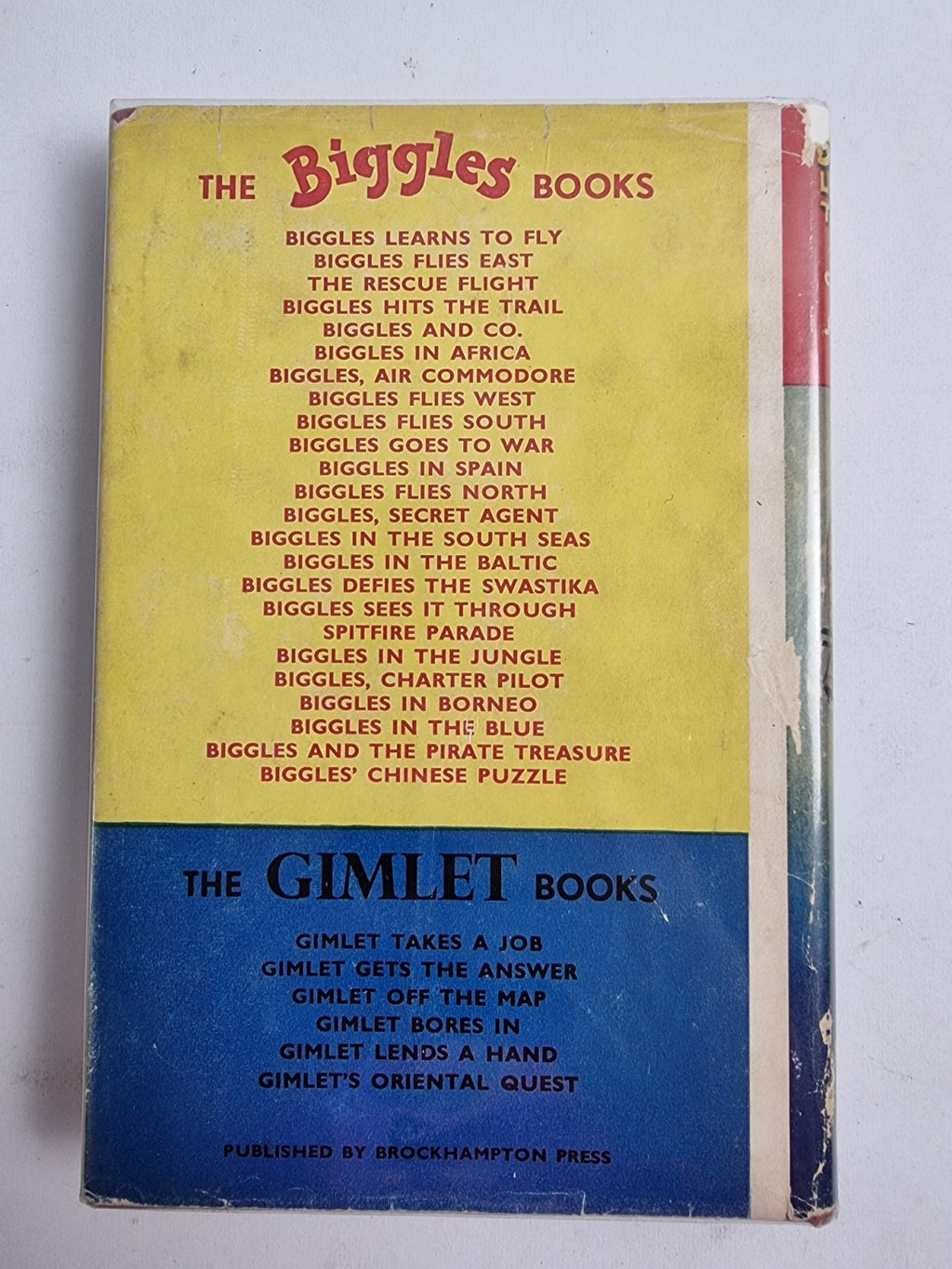 Biggles Learns To Fly, Captain W.E. Johns — First Edition, Revised Edition 1955