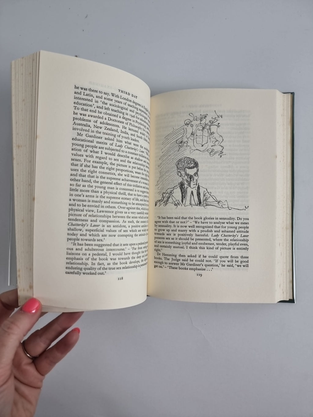 The Trial of Lady Chaterley, C.H. Rolph; Illustrated by Paul Hogarth