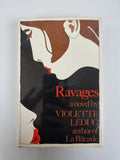 Ravages, Violette Leduc — First UK Edition