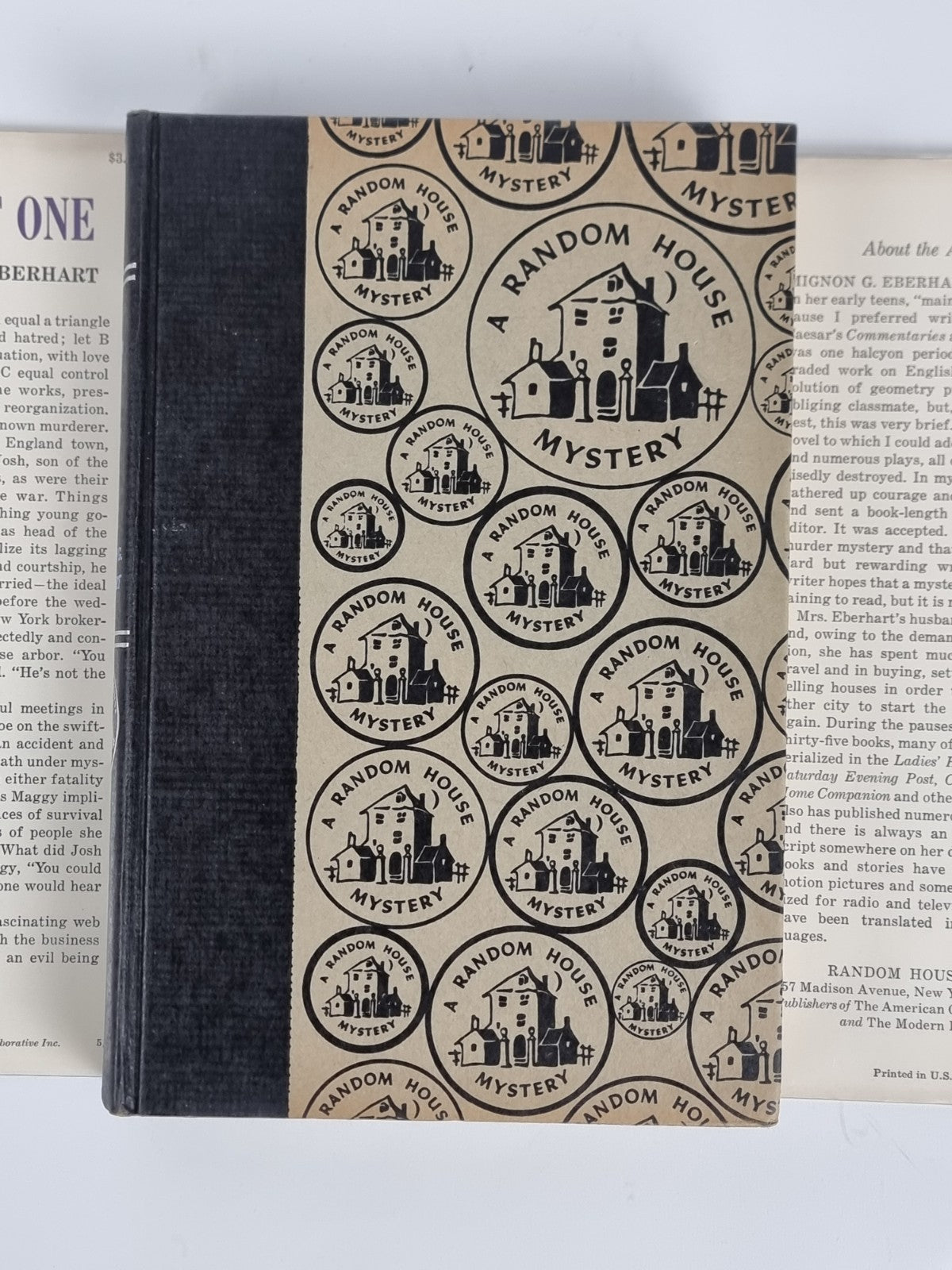 Mignon G EBERHART Jury of One HB 1st Edition Unread