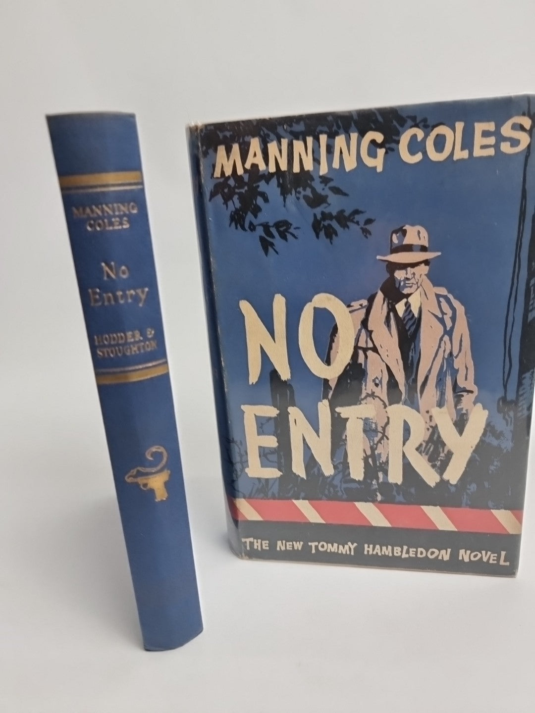 No Entry by Manning Coles Rare 1958 First Edition Fine Condition 