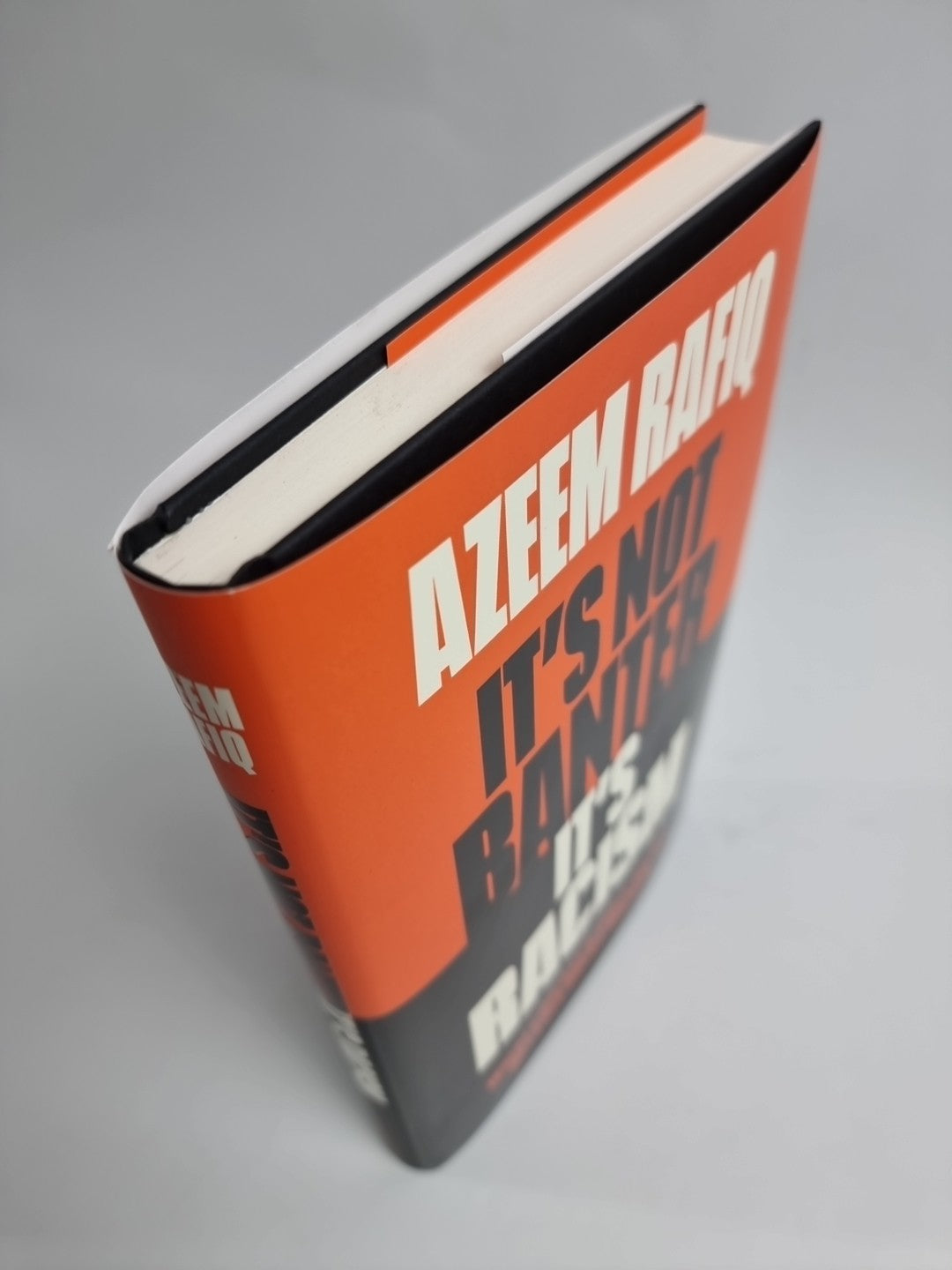 Azeem Rafiq - Its Not Banter Its Racism   What Crickets Dirty NEW 1st Edition 