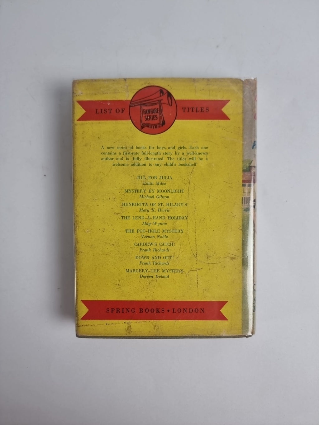 Down And Out! Frank Richards — First Edition