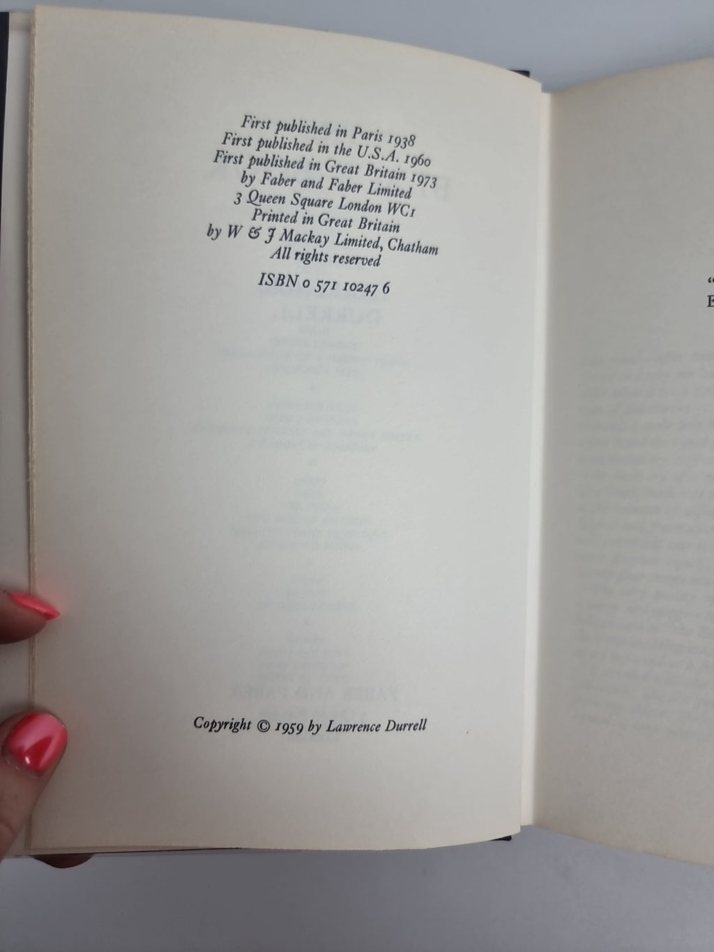 The Black Book, Lawrence Durrell — First Edition
