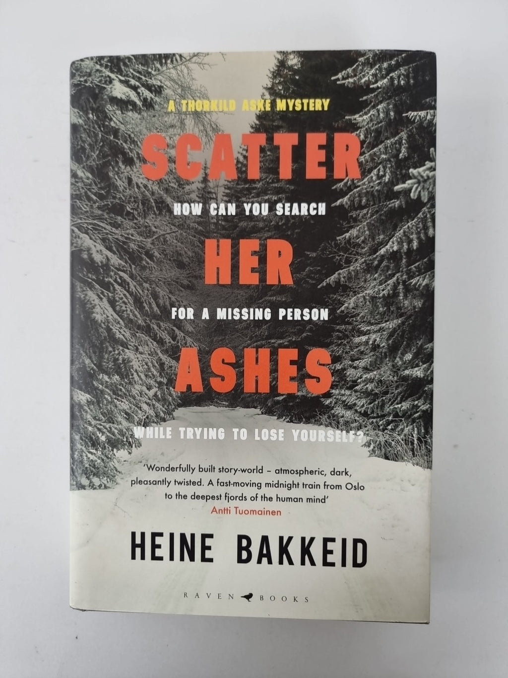 Scatter Her Ashes Hardcover Heine Bakkeid 1st edition