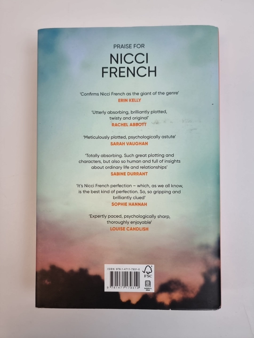 The Unheard By Nicci French New 1st Edition Free Delivery
