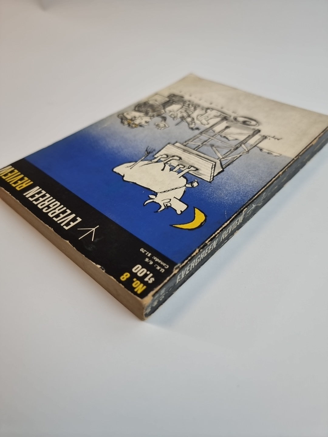 Evergreen Review Number 8 Spring 1959 Pasternak, Boris; E E Cummings; 