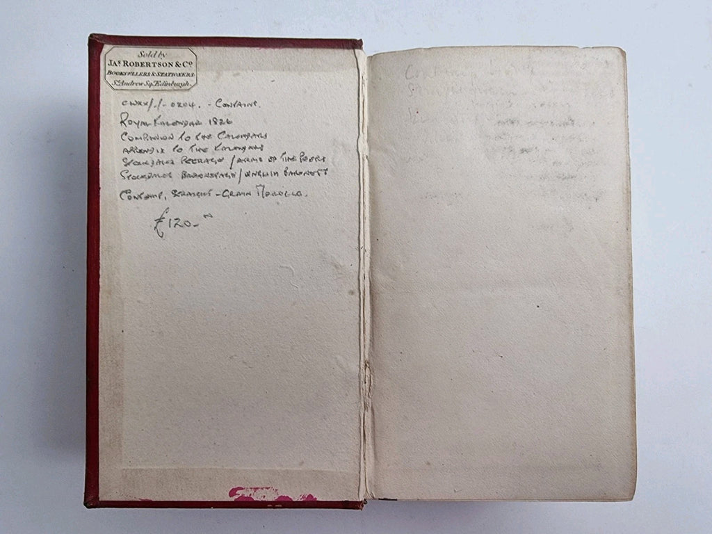 The Royal Calendar Complete: 1826
