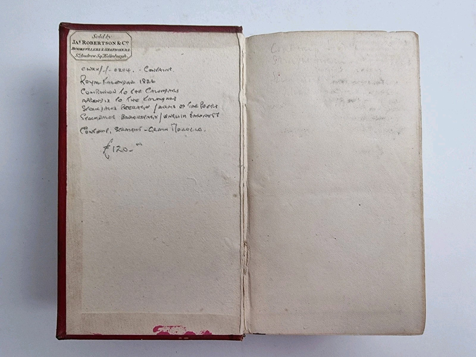 The Royal Calendar Complete: 1826