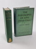 The Philosophy of Love, Leone Ebreo. 1937 1st Edition. Soncino  with cover