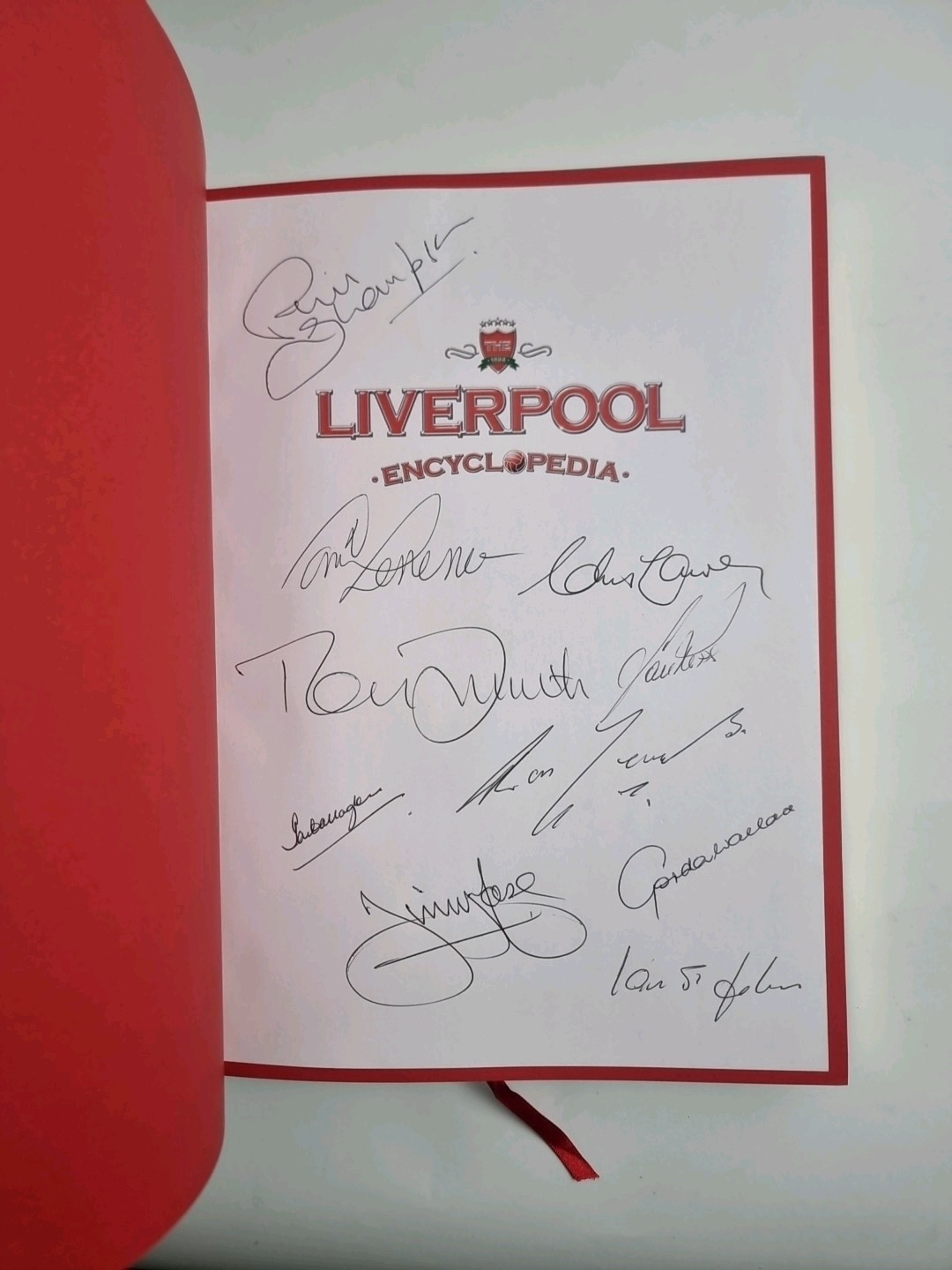 The Liverpool Encyclopedia Shankly the Great Special Edition Signed by Players