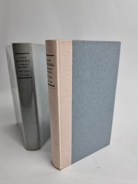 1929 Jane Austen A Bibliography Geoffrey Keynes Limited Edition